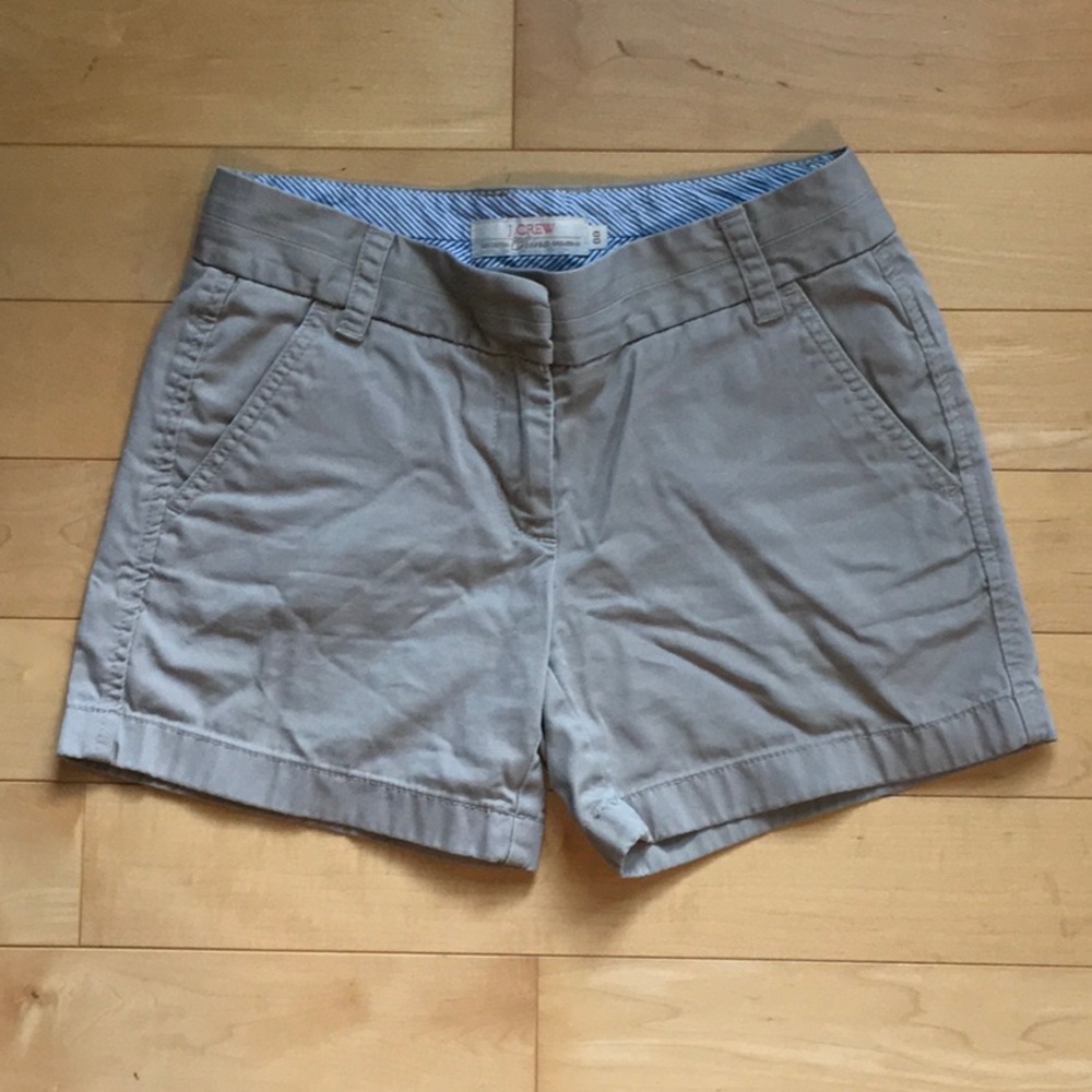J Crew khaki shorts
